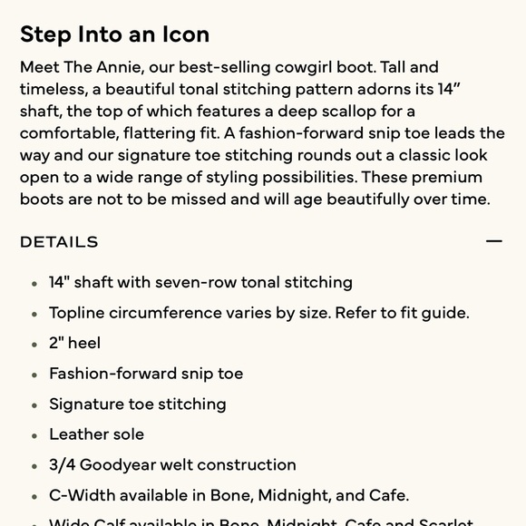 Tecovas Brown Leather Western Heeled Boots - Picture 15 of 16